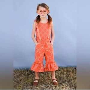 Matilda Jane Day of Fun Girls Romper size 8